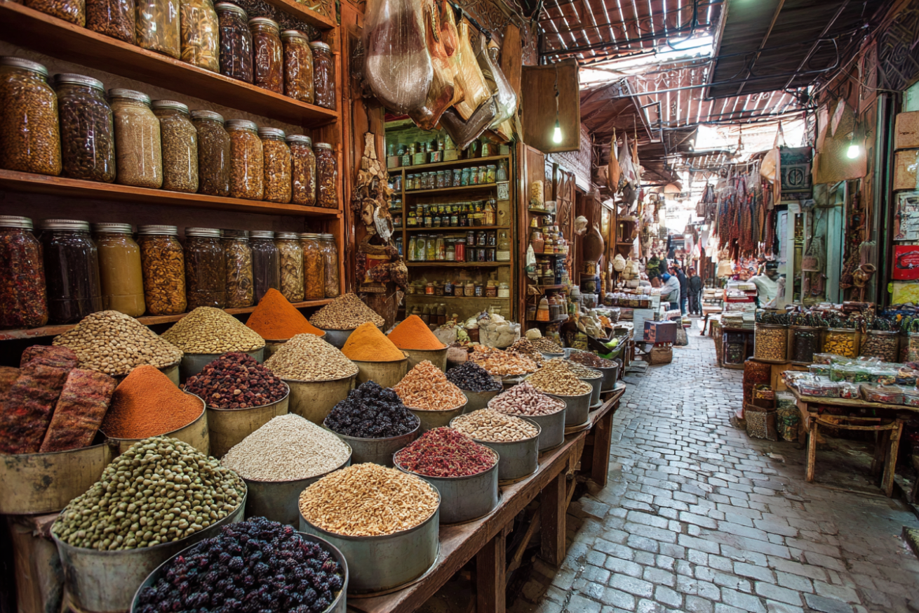 Manger comme un local : Guide exclusif des souks gourmands